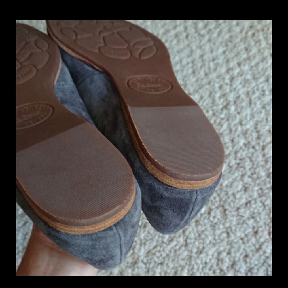 KORK-EASE Prato Suede Mary Jane Flat In Dark Grey size 6.5M - Picture 12 of 14